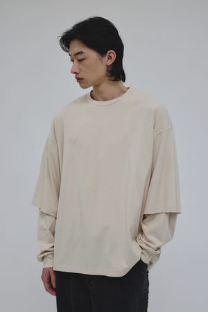 レイヤードロングスリーブT