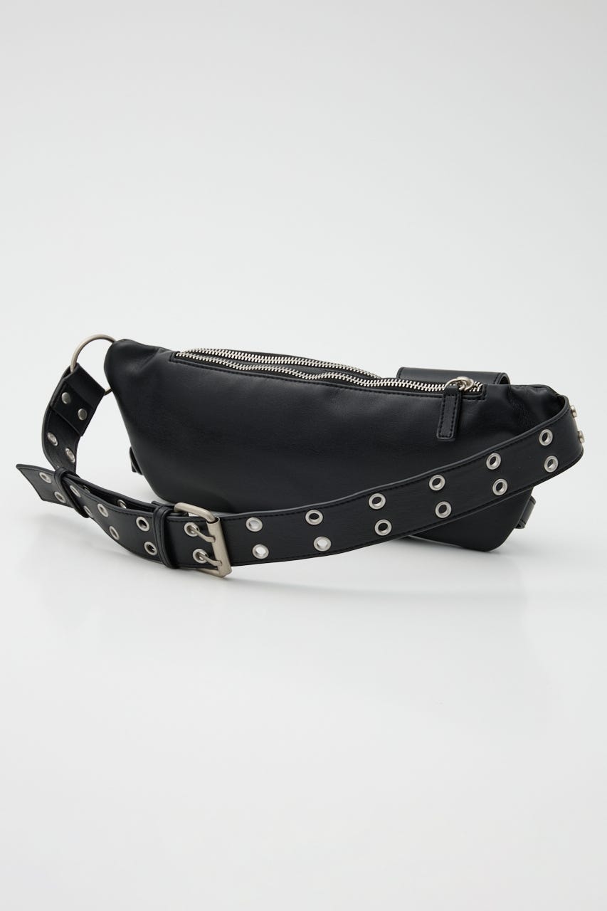 RING WAIST POUCH ベルト BLK FREE