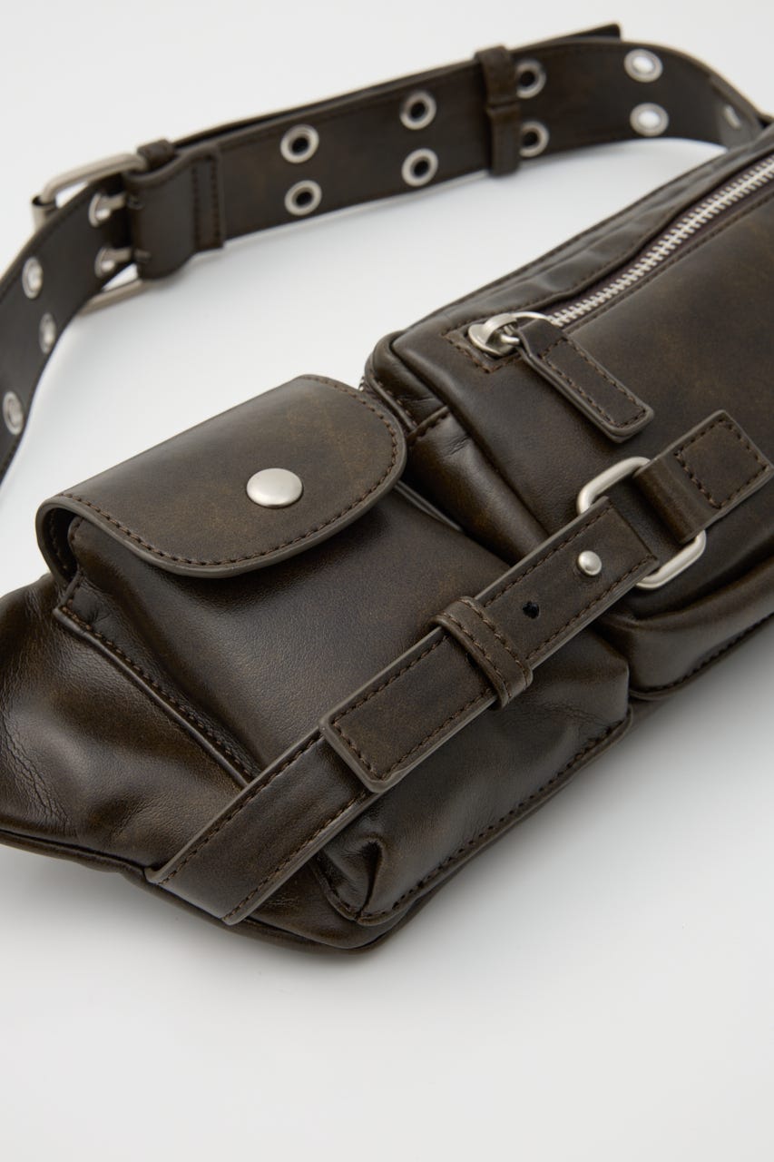 RING WAIST POUCH ベルト BRN FREE