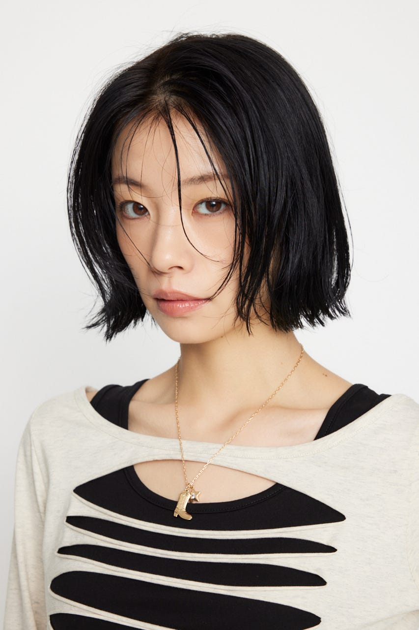 WESTERN  BOOTS MOTIF ネックレス GLD FREE