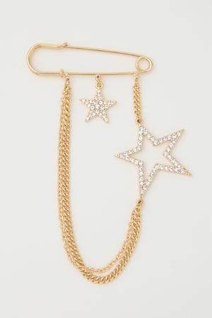 LAGUA GEM | CHAIN STAR ブローチ (その他ファッション雑貨