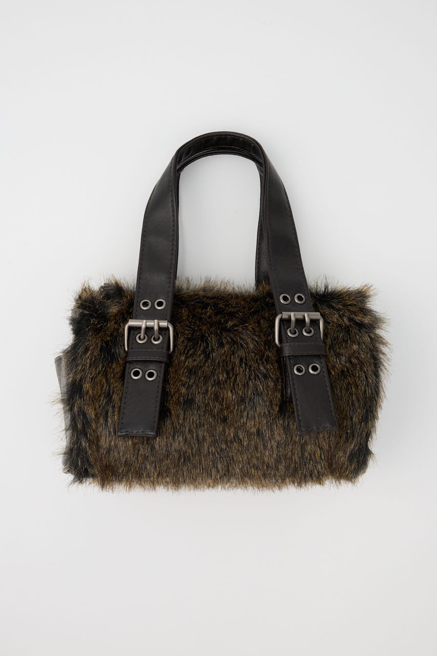 LAGUA GEM | FAUX FUR COMPACT バッグ (すべて ) |SHEL'TTER