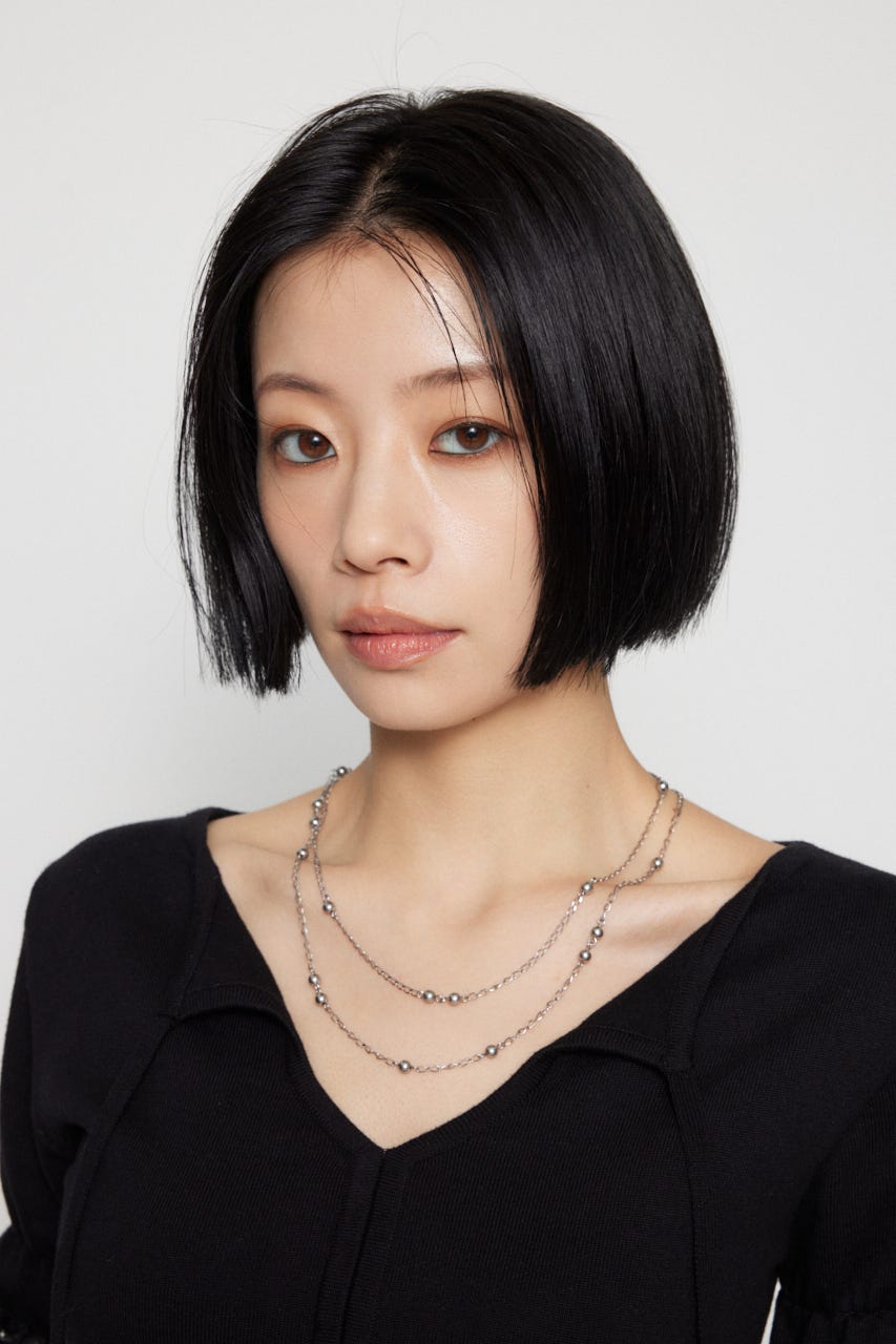 METAL BALL CHAIN ネックレス SLV FREE