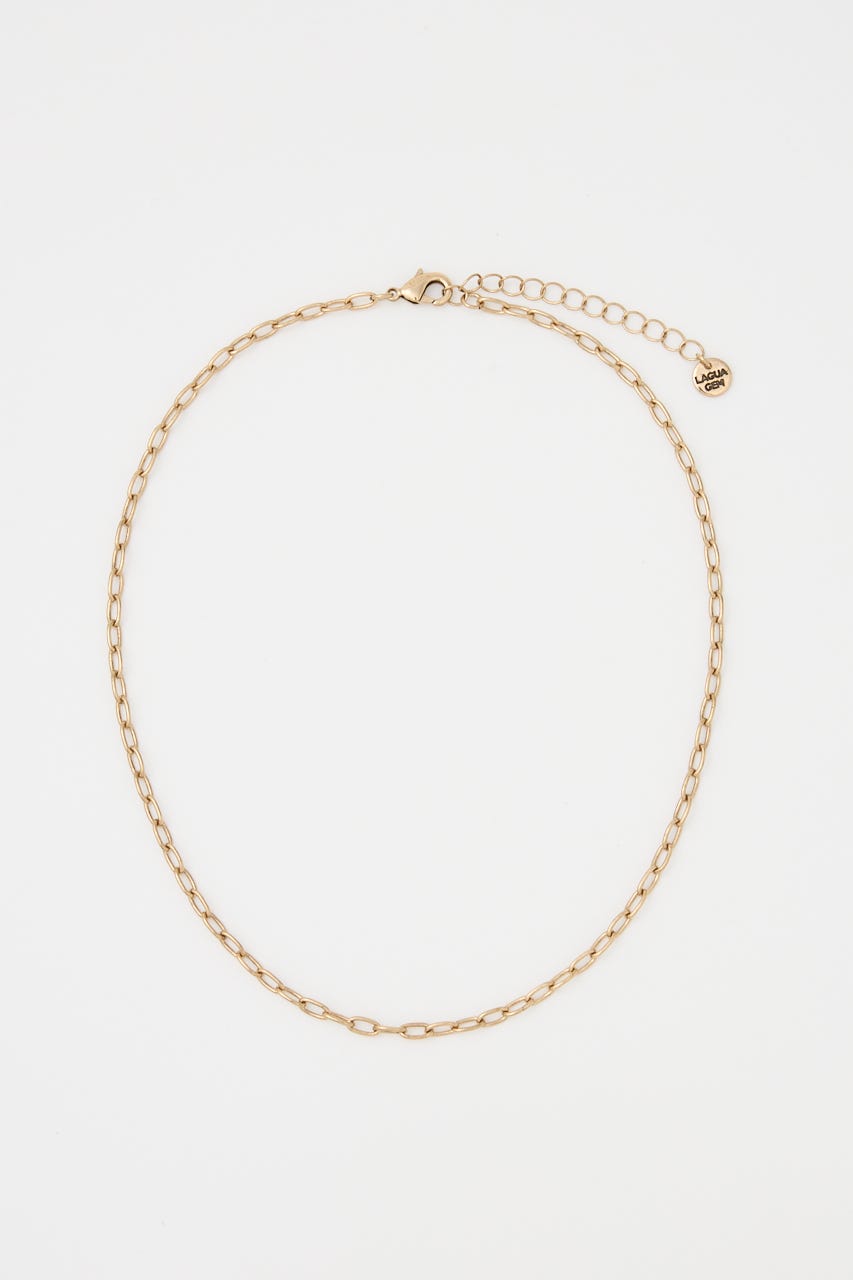 VINTAGE STONE SET ネックレス GLD FREE