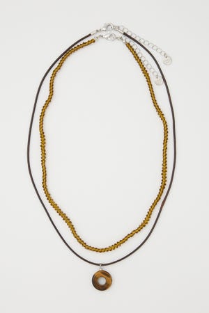 RING STONE SET ネックレス