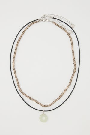 RING STONE SET ネックレス