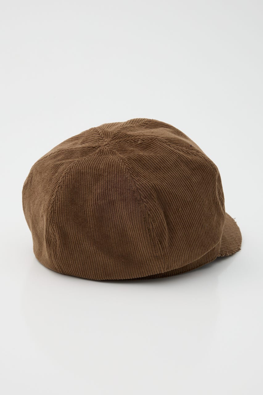 CORDUROY CORSAGE キャスケット BRN FREE