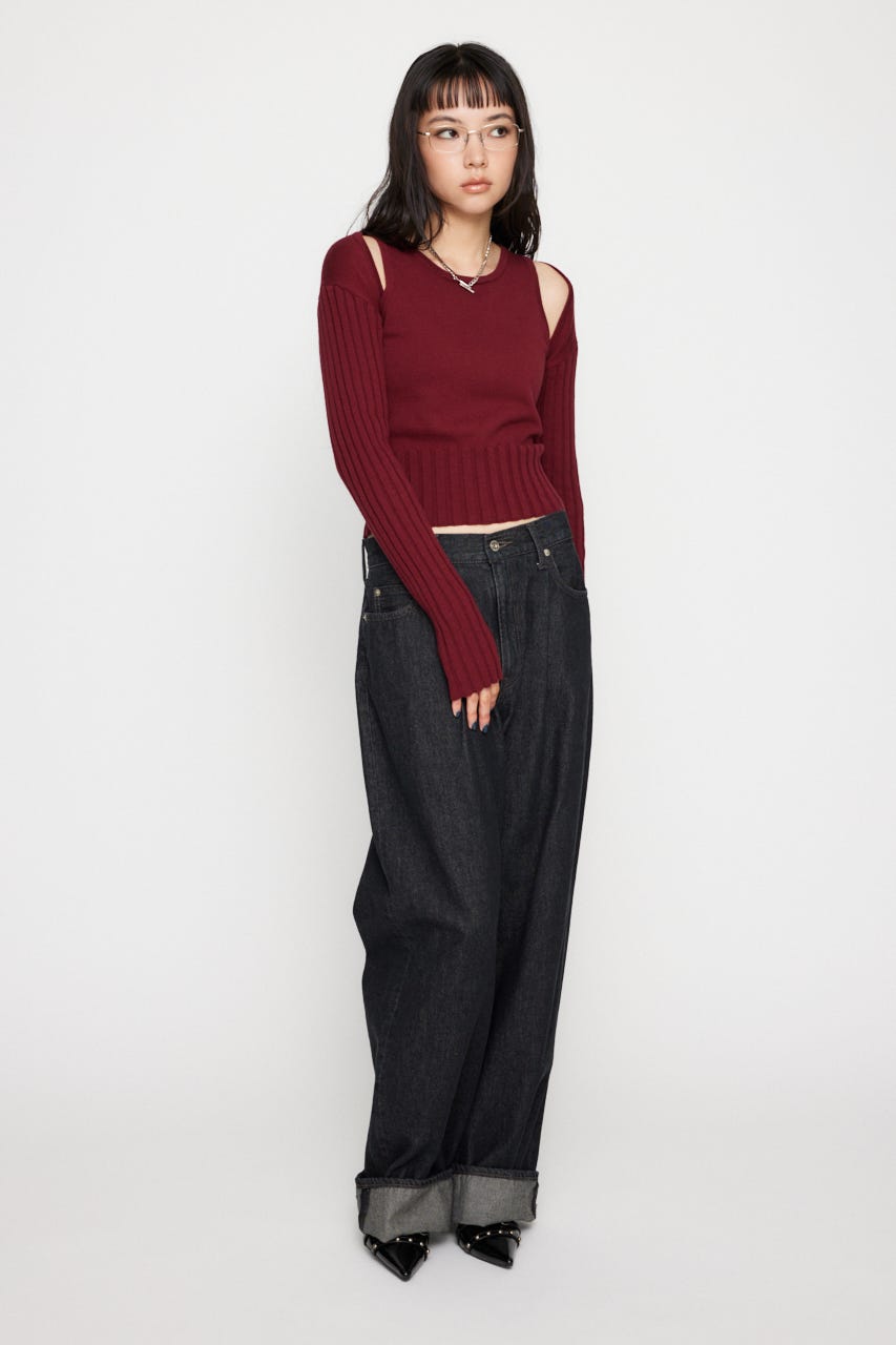 トップス tutom Bloom Two-Way Top