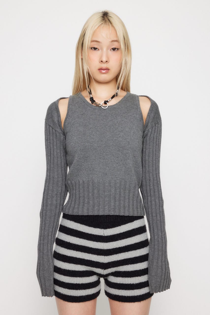 トップス tutom Bloom Two-Way Top