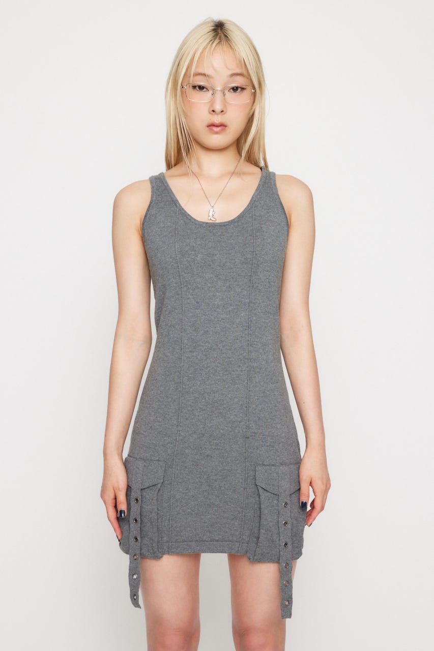 LAGUA GEM | POCKET LINE 2PIECE ワンピース (ワンピース(ミニ