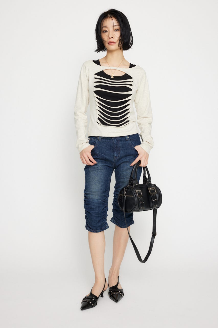 トップス leaelui LAGUA GEM | DRAPE HOODIE トップス (Tシャツ・カットソー(長袖