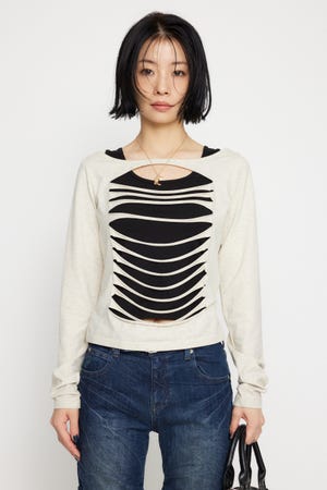 トップス chanyuu LAGUA GEM | CUTTING 2PIECE トップス (Tシャツ・カットソー