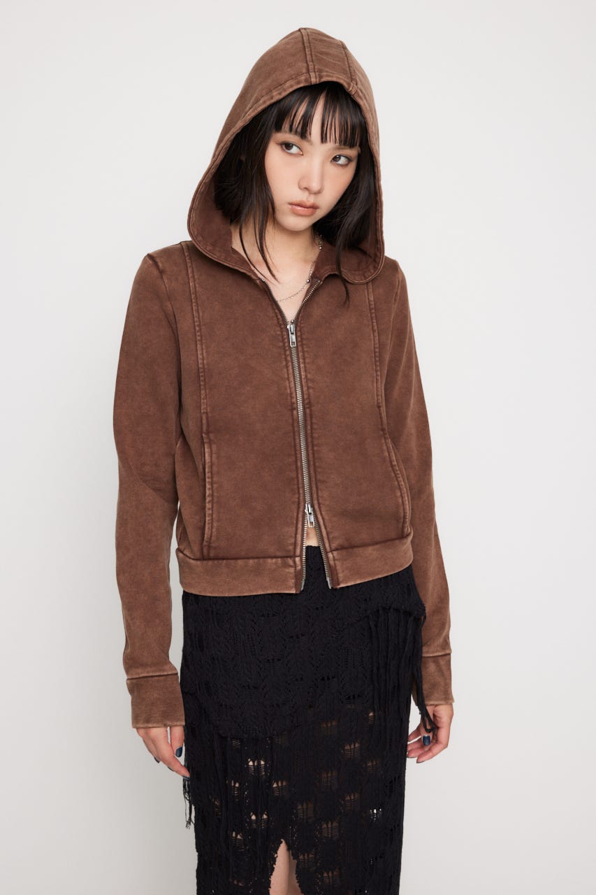lagua gem フーディ　ジャケット　フード LAGUA GEM | WASH VINTAGE フーディ (スウェット・パーカー