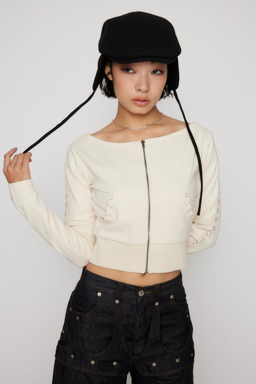 ヒムカシ　トップス LAGUA GEM | EDGE LACE COMPACT トップス (Tシャツ・カットソー