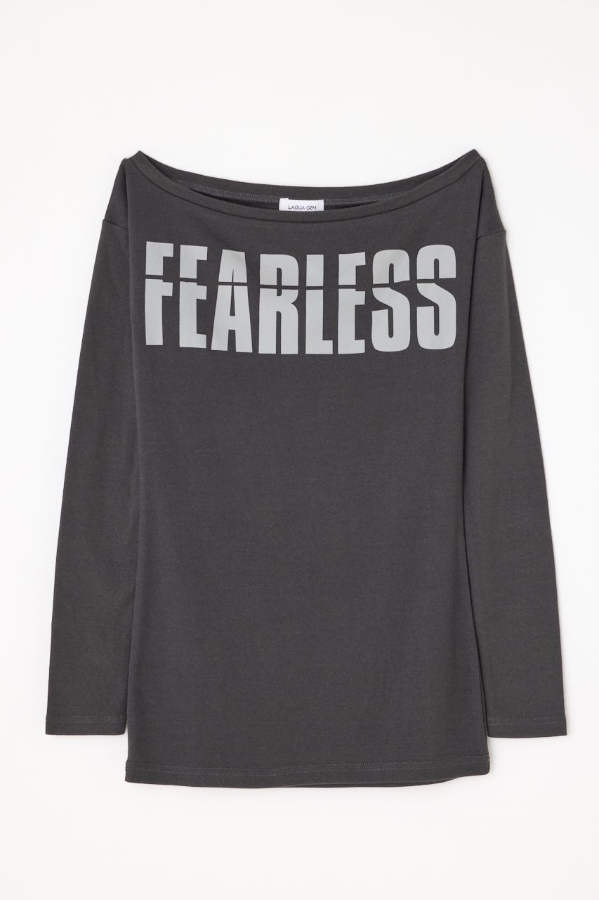 LAGUA GEM | OFF SHOLDER PRINT チュニック (Tシャツ