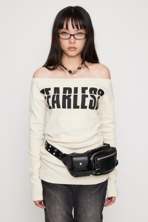 SEIRA laguagem オフショル LAGUA GEM | SEIRA×LAGUA MOTIF トップス (Tシャツ・カットソー