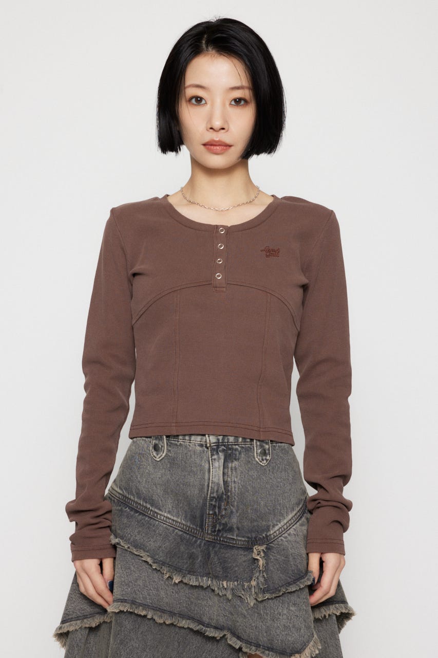 LAGUA GEM | LAGUA LOGO WASH トップス (Tシャツ・カットソー