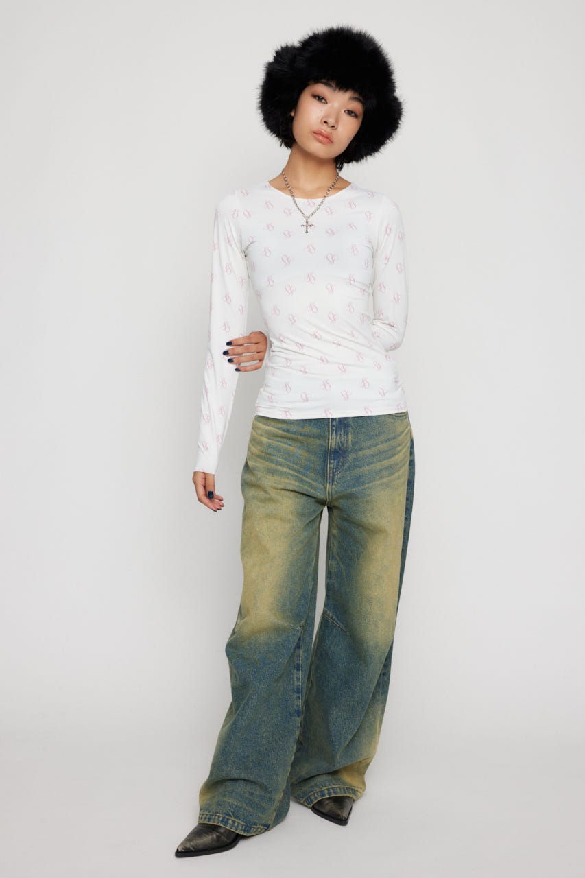 LAGUA GEM | SEIRA×LAGUA SECOND SKIN TOPS (Tシャツ