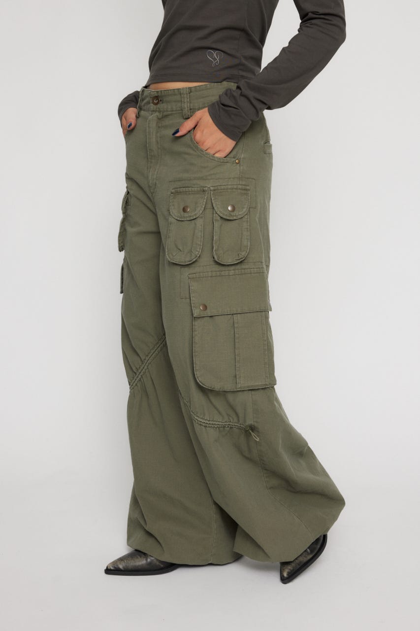 【SEIRA×LAGUA】 VOLUME カーゴ LAGUA GEM | SEIRA×LAGUA VOLUME カーゴ (パンツ ) |SHEL'TTER