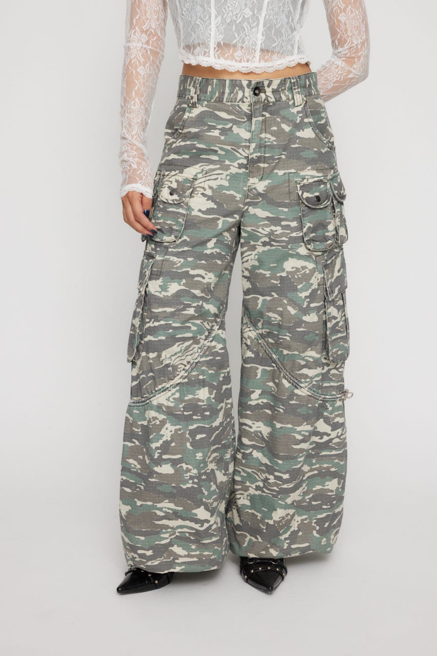 LAGUA GEM | SEIRA×LAGUA CAMO CARGO PT (パンツ ) |SHEL'TTER