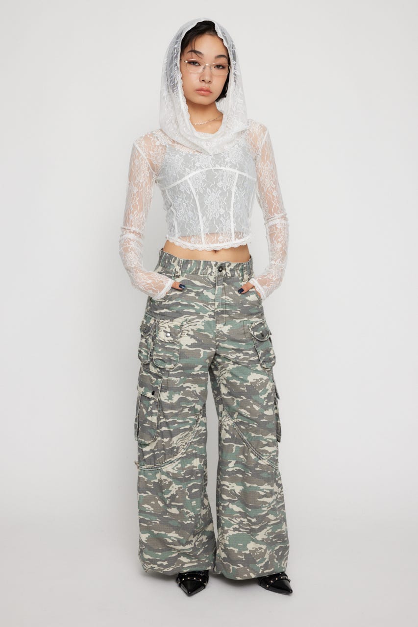 LAGUA GEM | SEIRA×LAGUA CAMO CARGO PT (パンツ ) |SHEL'TTER
