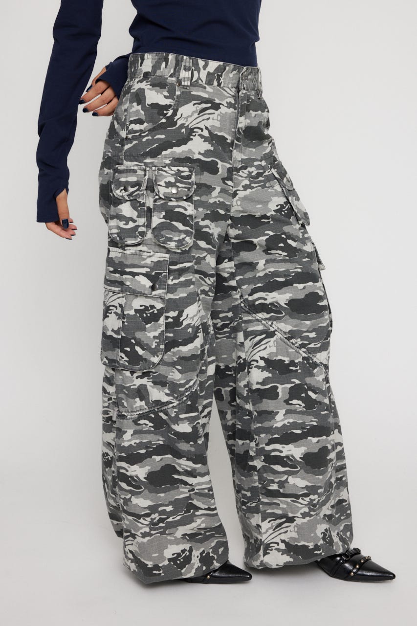 LAGUA GEM | SEIRA×LAGUA CAMO CARGO PT (パンツ ) |SHEL'TTER