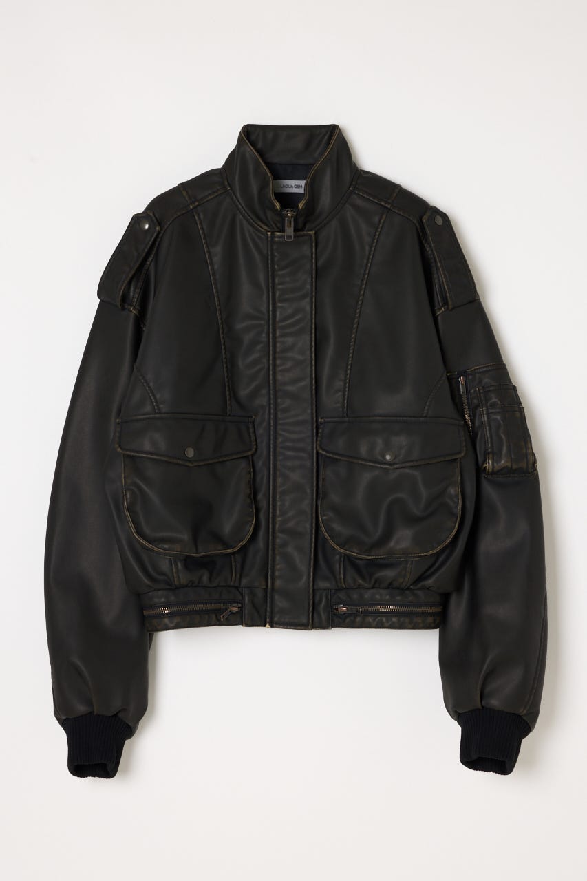 LUSTER SHORT ジャケット LAGUA GEM 『完売品』 LAGUA GEM | LUSTER SHORT ジャケット (ジャケット ) |SHEL'TTER