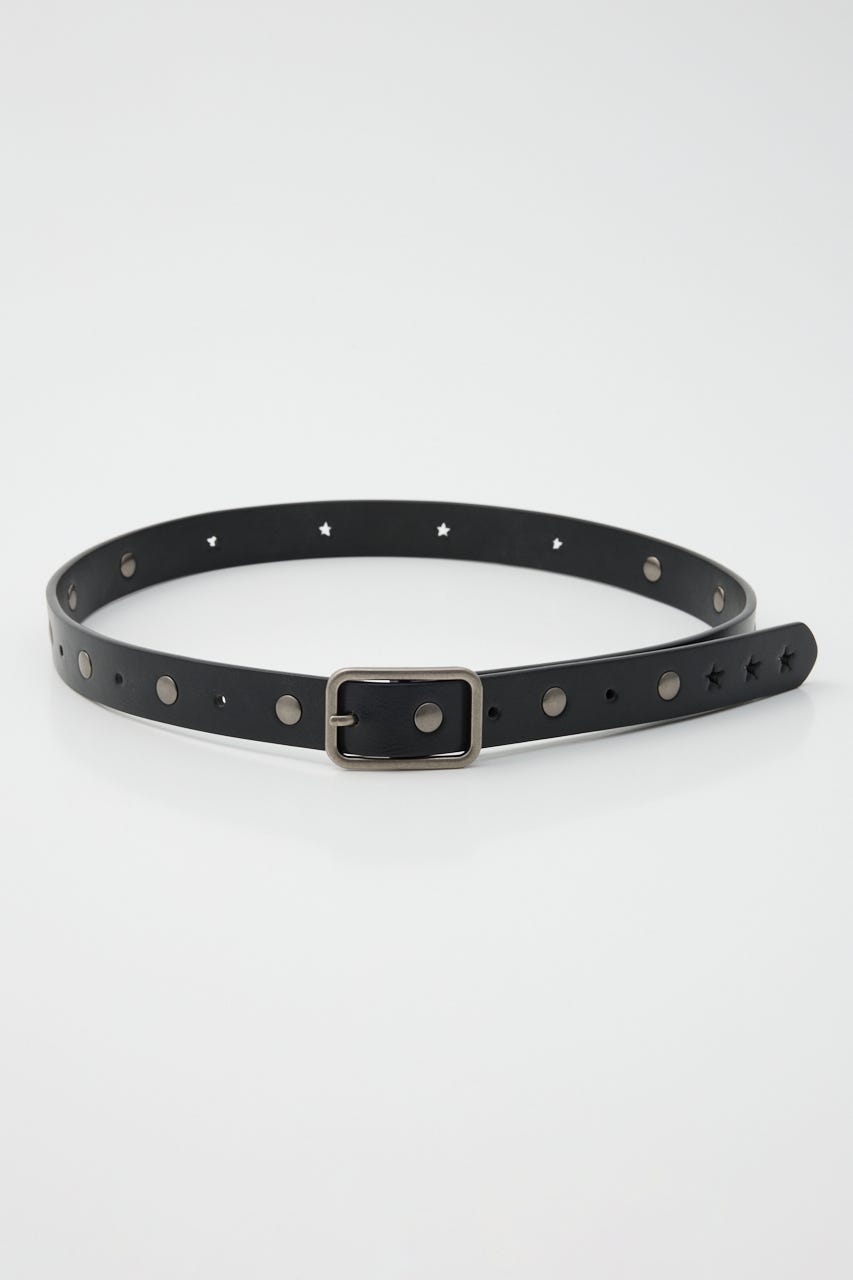 【ノベルティ】PUNCHING STAR BELT BLK FREE