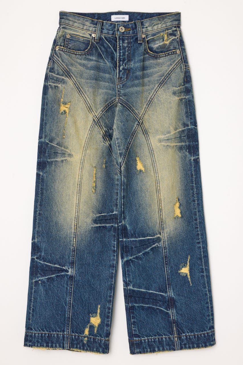 NO COFFEE x ICE EROSION RANGEAS ラバーチャーム LAGUA GEM | CRASH POINT SHAGGY ニット (ニット ) |SHEL'TTER