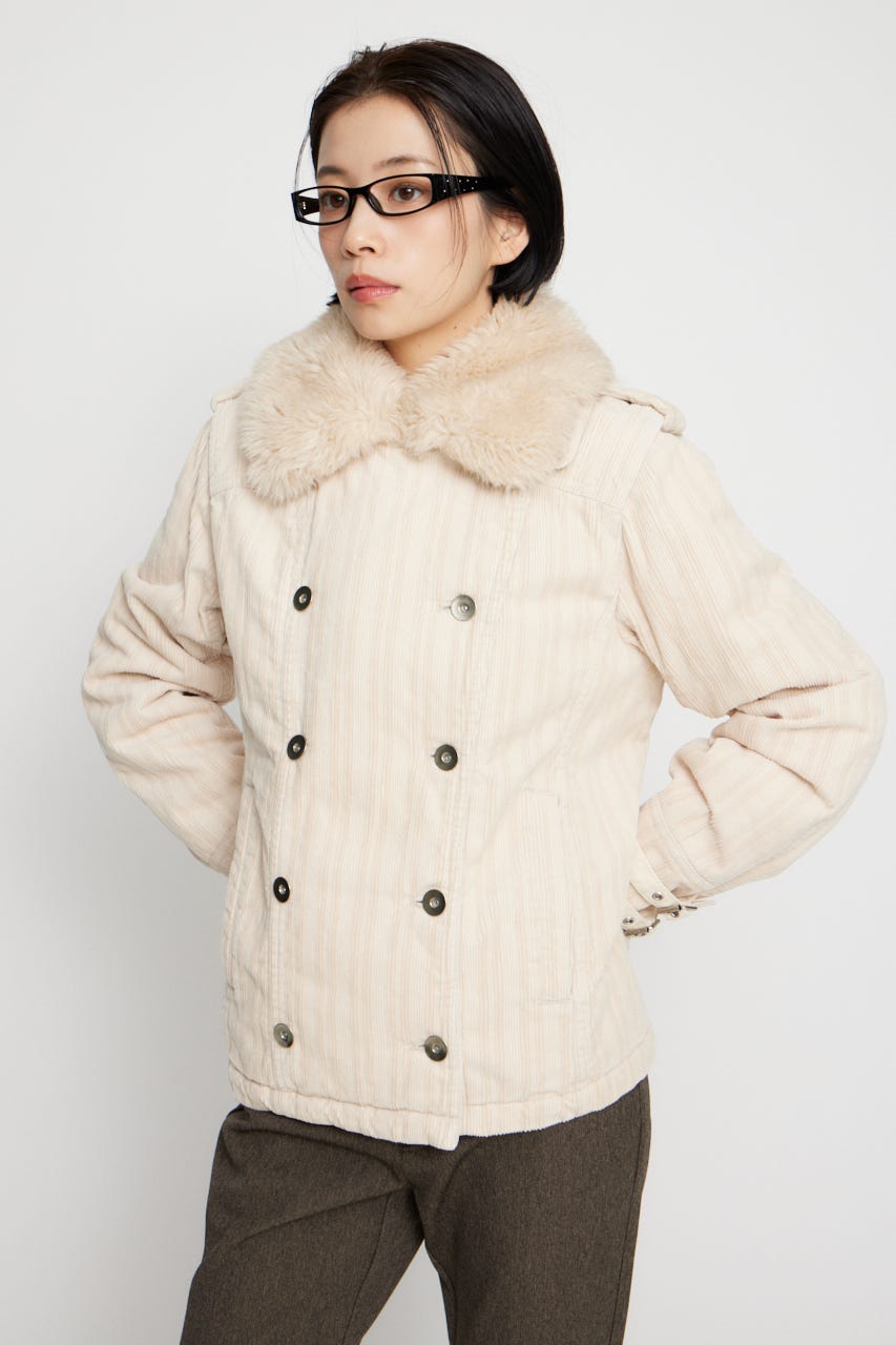 LAGUA GEM | CORDUROY BOA ジャケット (コート ) |SHEL'TTER WEBSTORE