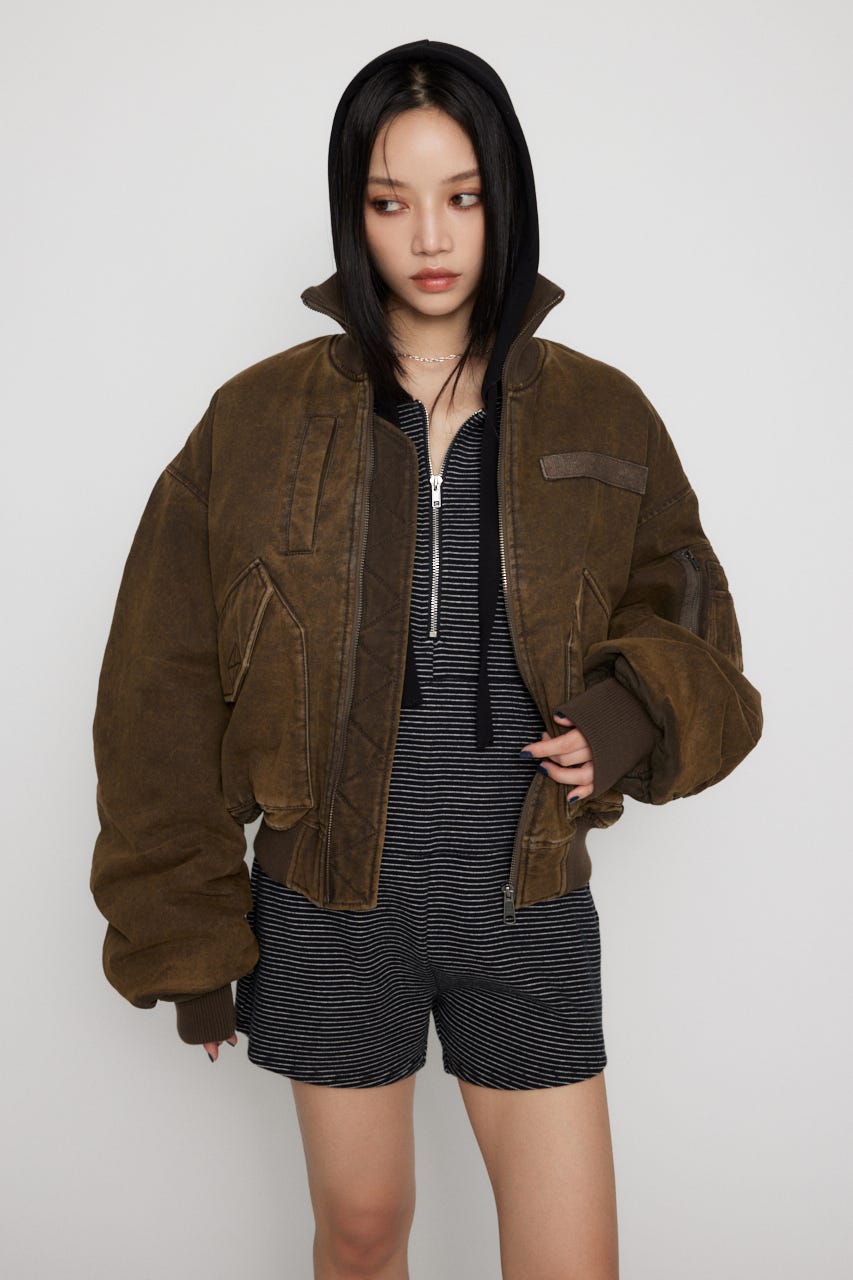 【新品】SOFTHYPHEN BIG POCKET MA-1 新品】SOFTHYPHEN BIG POCKET MA-1 SOFTHYPHEN | Big Pocket