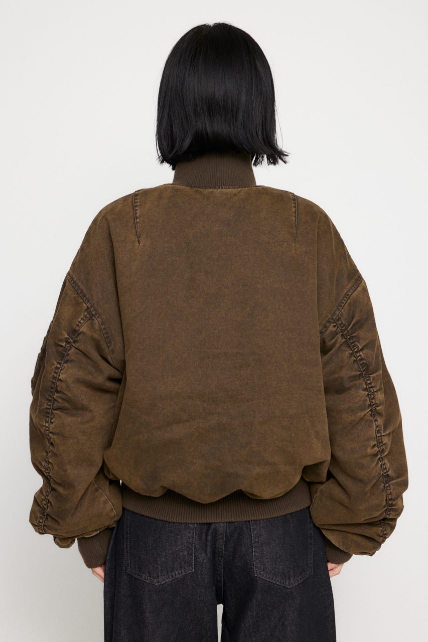 LAGUA GEM | BIG POCKET COTTON MA-1 (ブルゾン ) |SHEL'TTER
