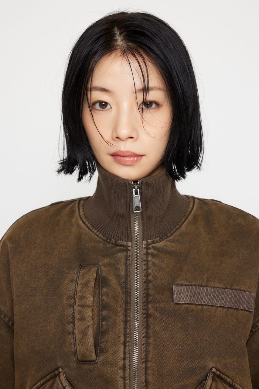 LAGUA GEM | BIG POCKET COTTON MA-1 (ブルゾン ) |SHEL'TTER