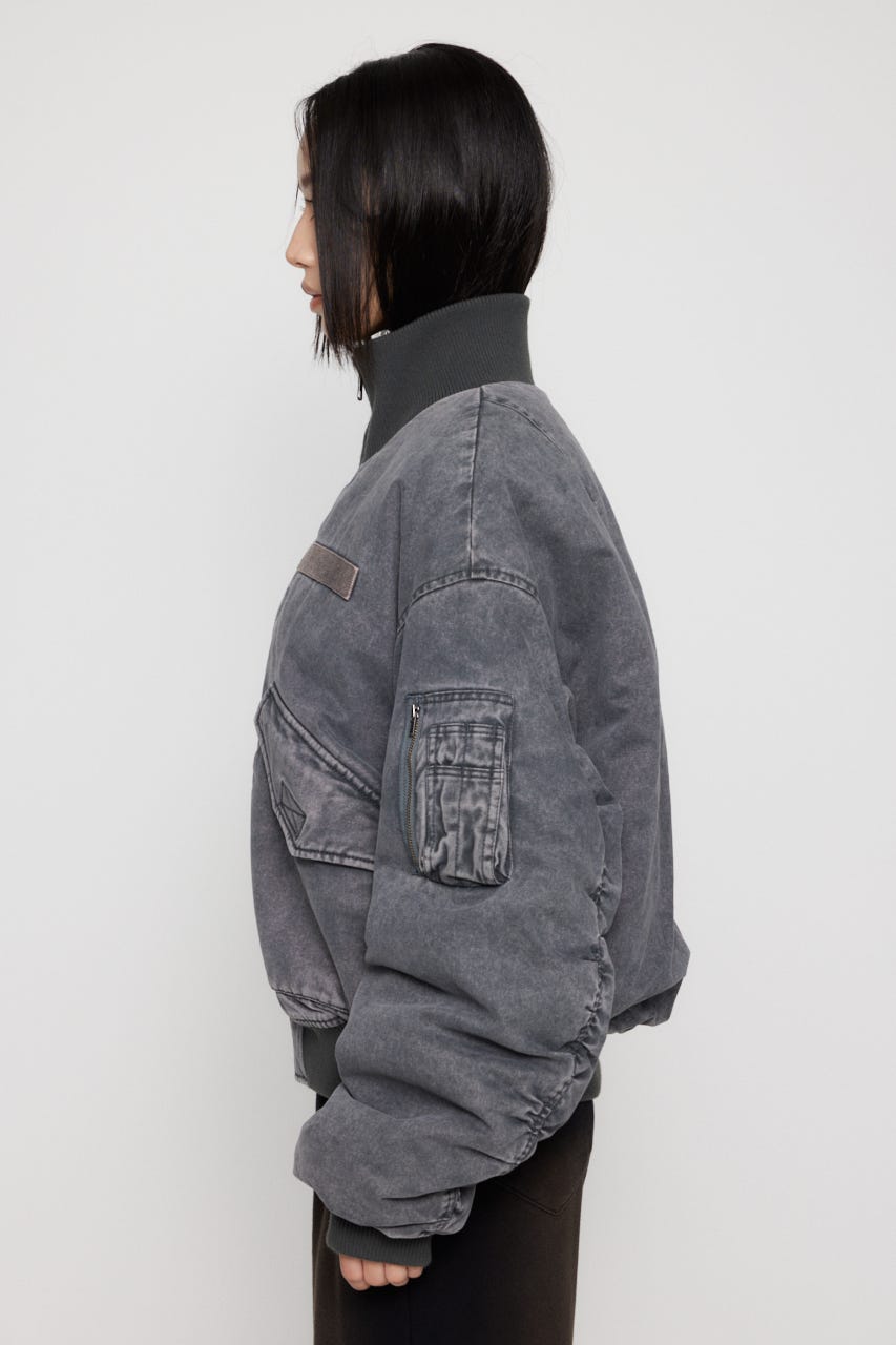 LAGUA GEM | BIG POCKET COTTON MA-1 (ブルゾン ) |SHEL'TTER