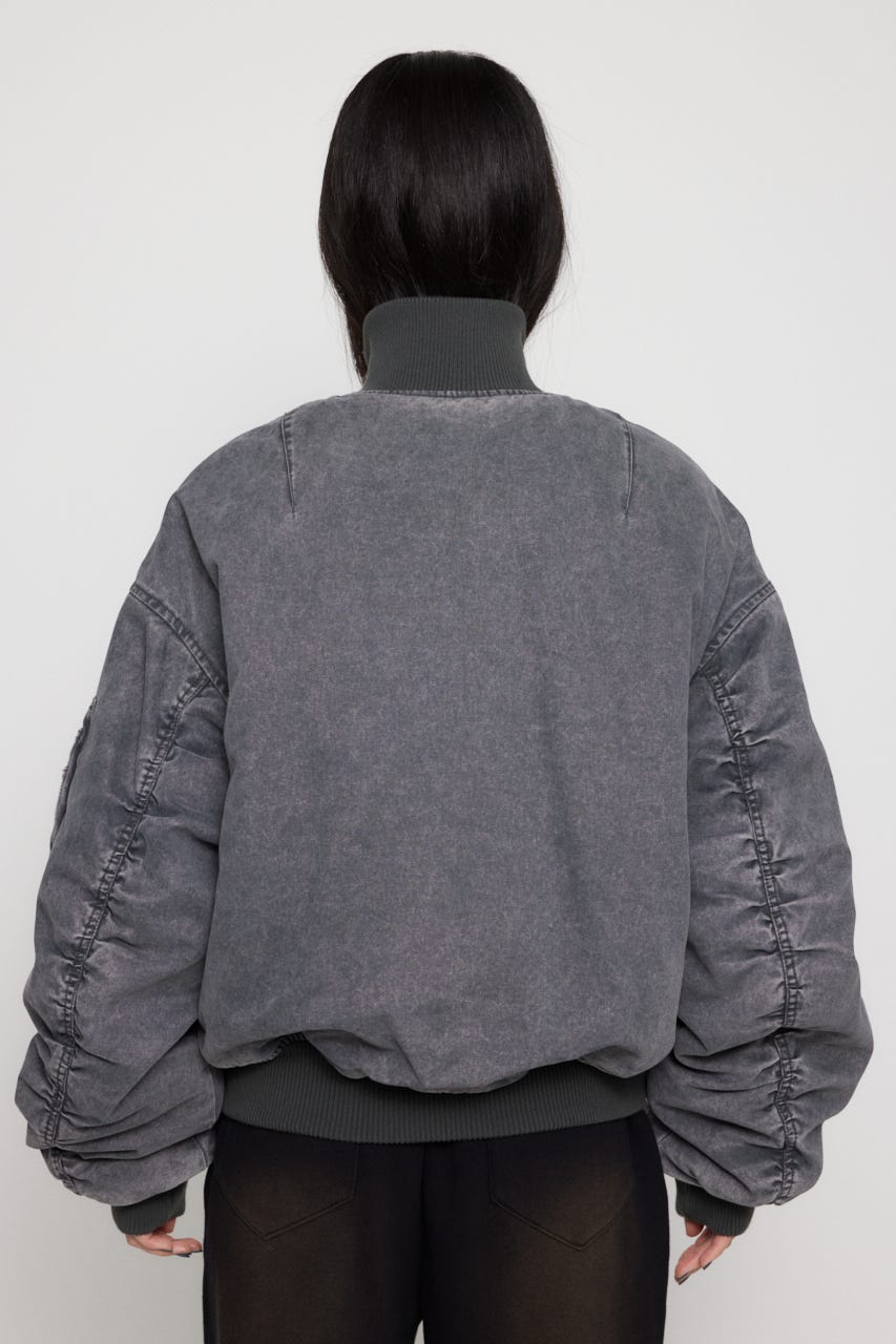 LAGUA GEM | BIG POCKET COTTON MA-1 (ブルゾン ) |SHEL'TTER