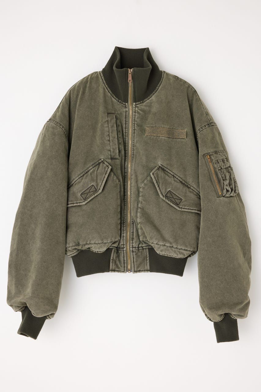 ジャケット・アウター LAGUA GEM BIG POCKET MA-1 R LAGUA GEM | BIG POCKET COTTON MA-1 (ブルゾン ) |SHEL'TTER
