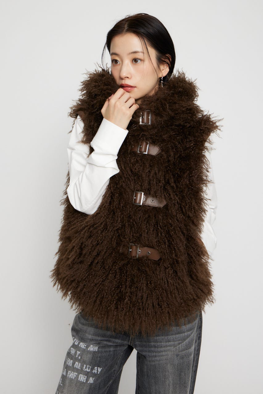 LAGUAGEM BIG SLEEVE FAUX LEATER ジャケット 666 LEATHER WEAR 
