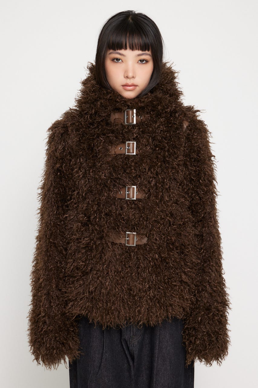 ジャケット・アウター Laguagem Faux fur coat Laguagem Faux fur coat ジャケット・アウター