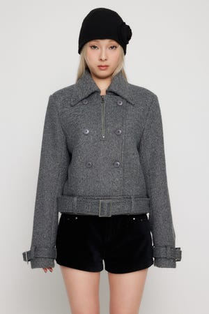 SHORT COMPACT DOUBLE コート