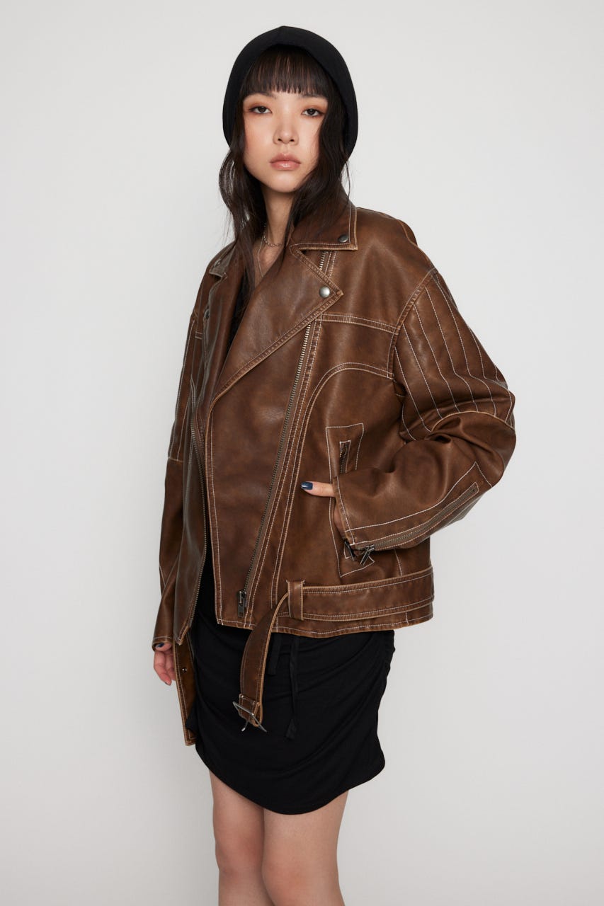LAGUA GEM | BELTED OVER VINTAGE ジャケット (ジャケット