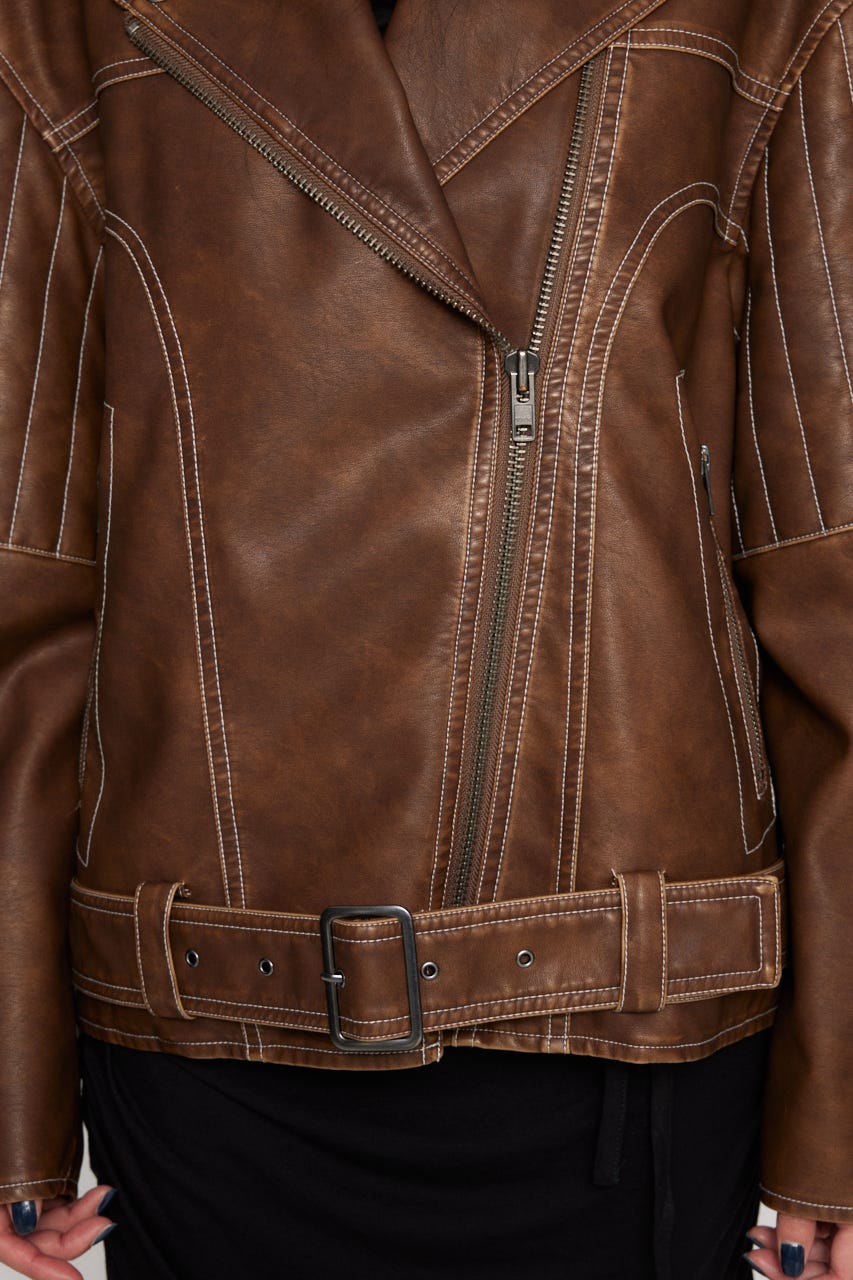 LAGUA GEM | BELTED OVER VINTAGE ジャケット (ジャケット
