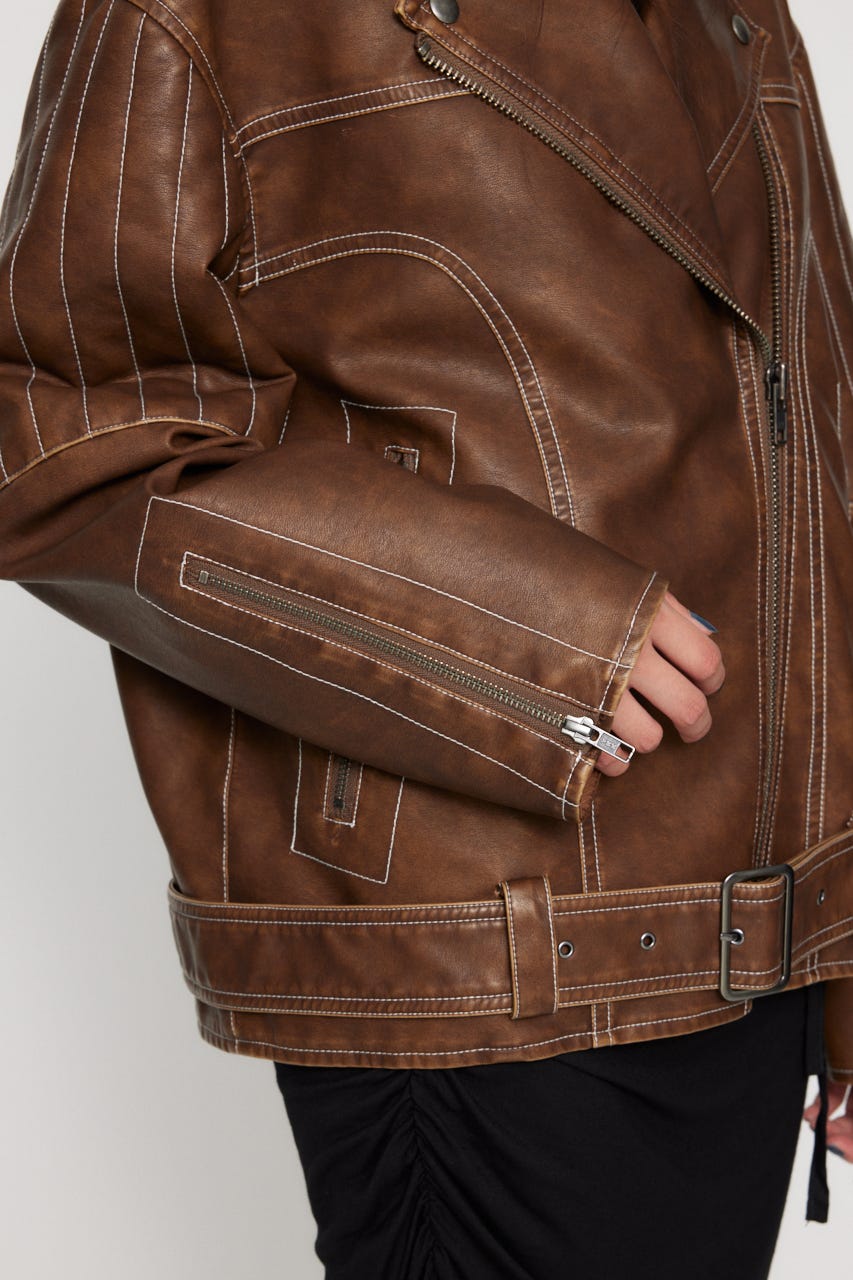 LAGUA GEM | BELTED OVER VINTAGE ジャケット (ジャケット