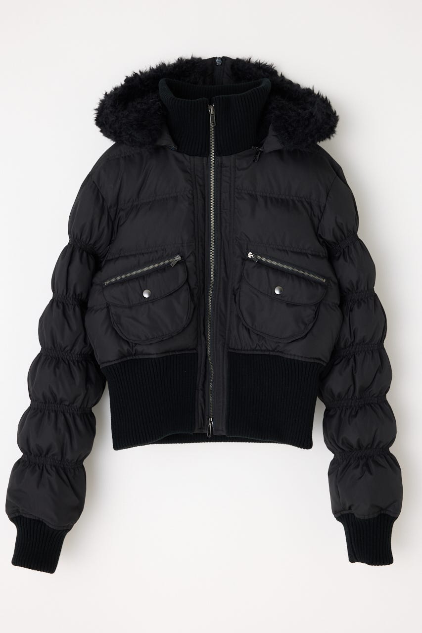 LAGUA GEM | HOODIE ZIP STITCH ブルゾン (コート ) |SHEL'TTER