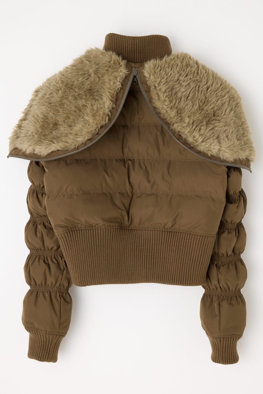 LAGUA GEM アウター　SCRATCH VINTAGE ブルゾン　ブラウン LAGUA GEM アウターSCRATCH VINTAGE ブルゾンブラウン