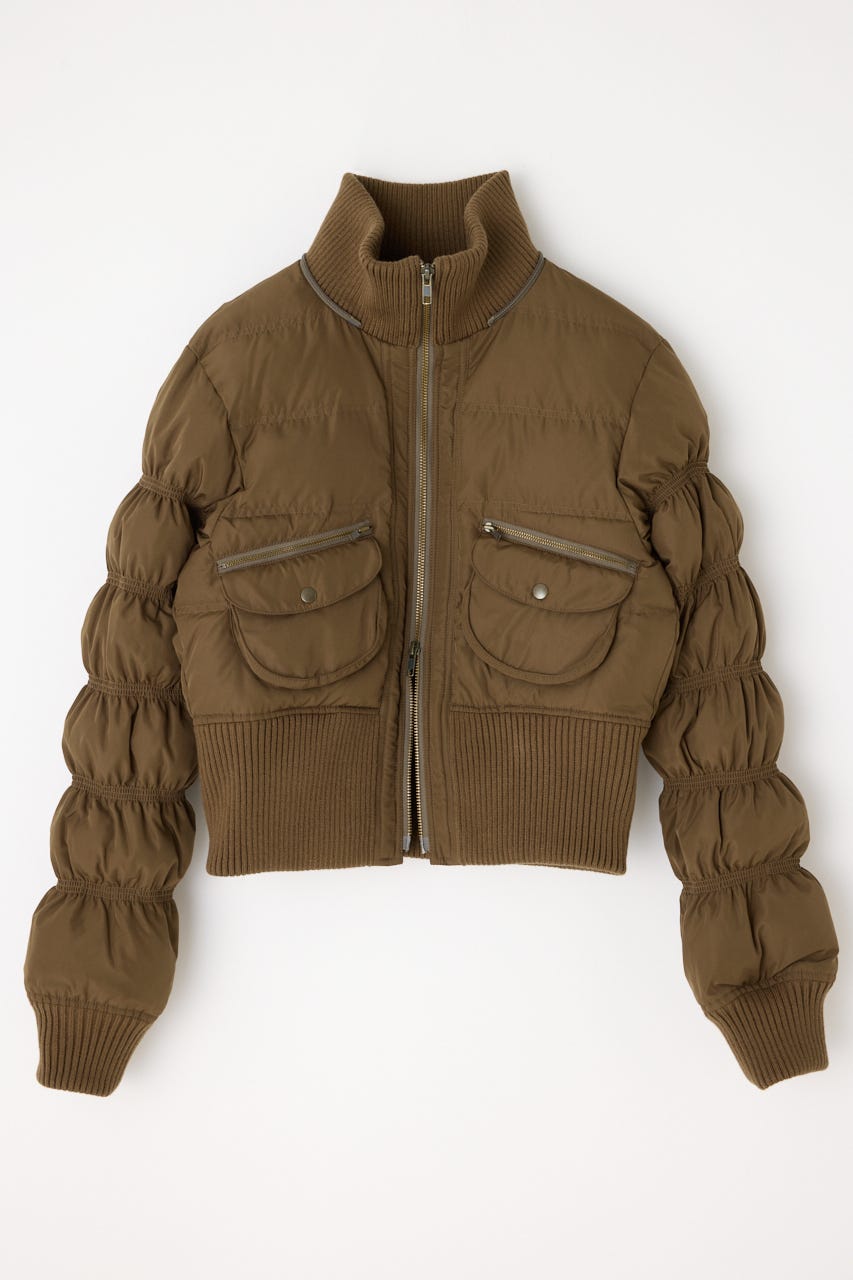 LAGUA GEM | HOODIE ZIP STITCH ブルゾン (コート ) |SHEL'TTER