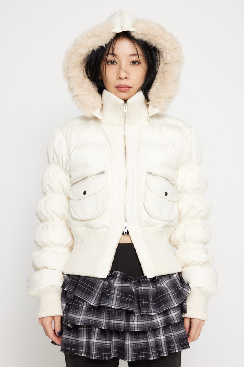 LAGUA GEM | HOODIE ZIP STITCHI ブルゾン (コート ) |SHEL'TTER