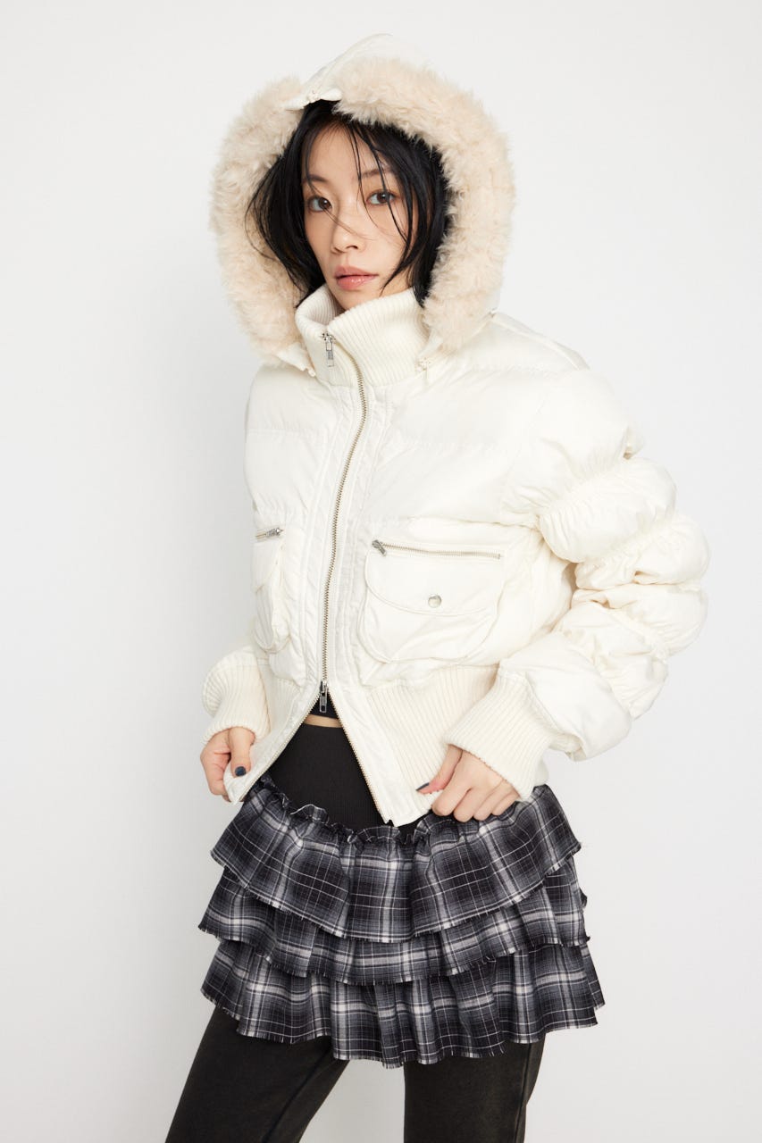 LAGUA GEM | HOODIE ZIP STITCHI ブルゾン (コート ) |SHEL'TTER
