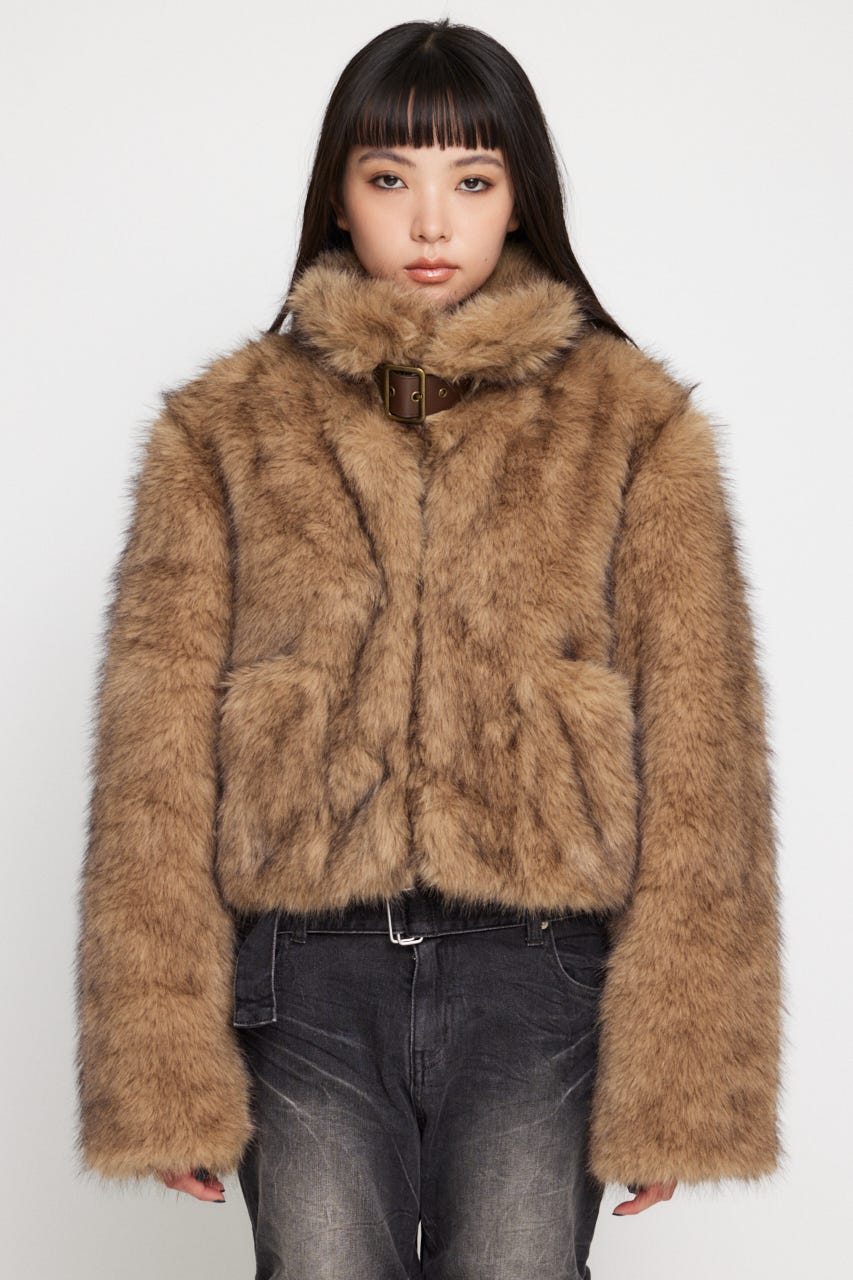 LAGUA GEM ファーコート LAGUA GEM | FAUX ファーコート (コート ) |SHEL'TTER WEBSTORE