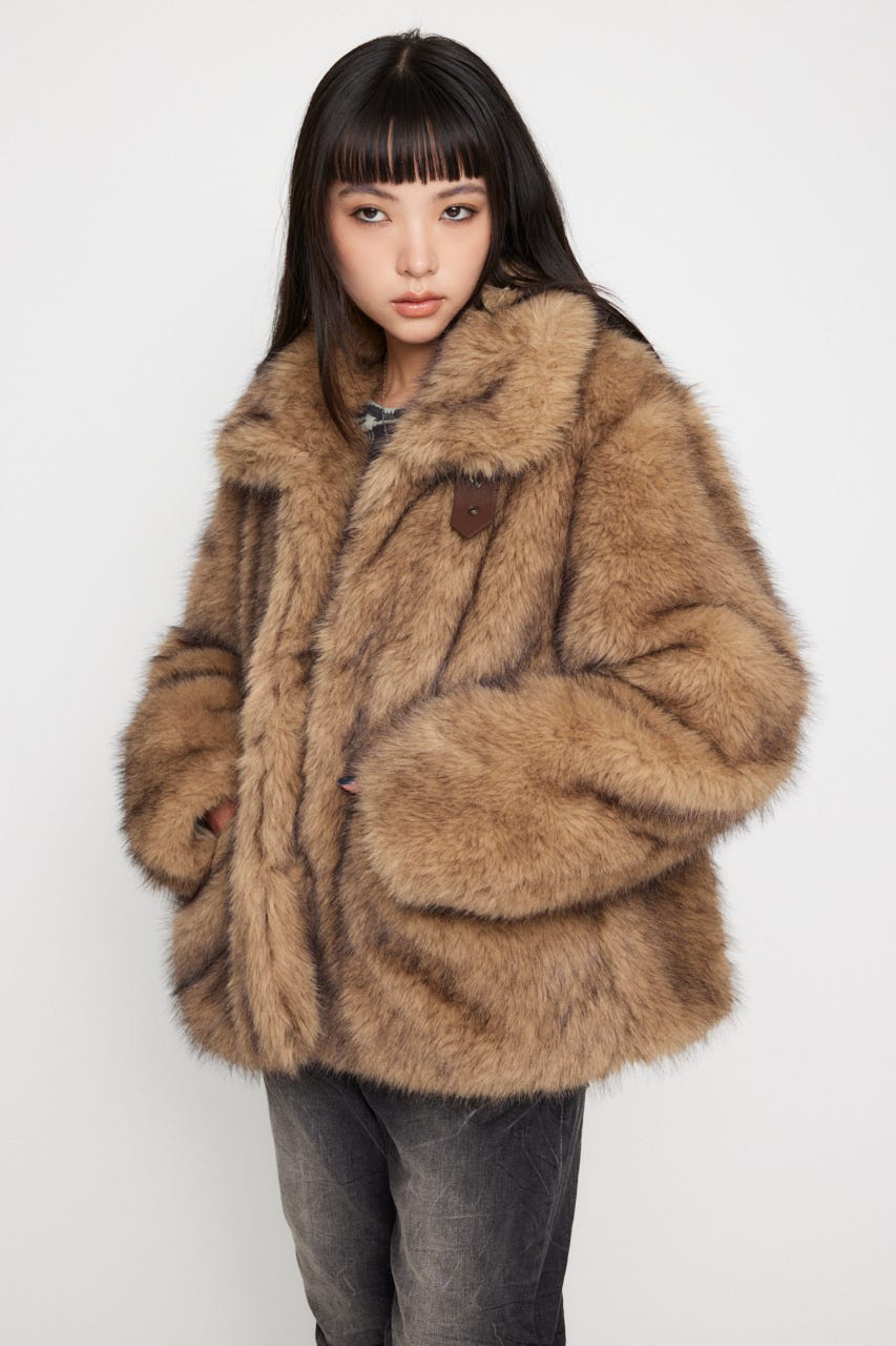 LAGUA GEM ファーコート LAGUA GEM | FAUX ファーコート (コート ) |SHEL'TTER WEBSTORE