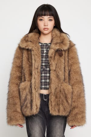 LAGUAGEM ファーコート LAGUA GEM | FAUX ファーコート (コート ) |SHEL'TTER WEBSTORE